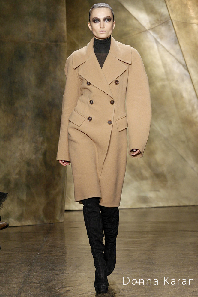 fashion trend - oversized shoulders - Donna Karan