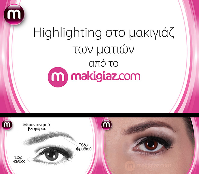 LFP-Tip MakeUp-Highlighting στο μακιγιάζ των ματιών
