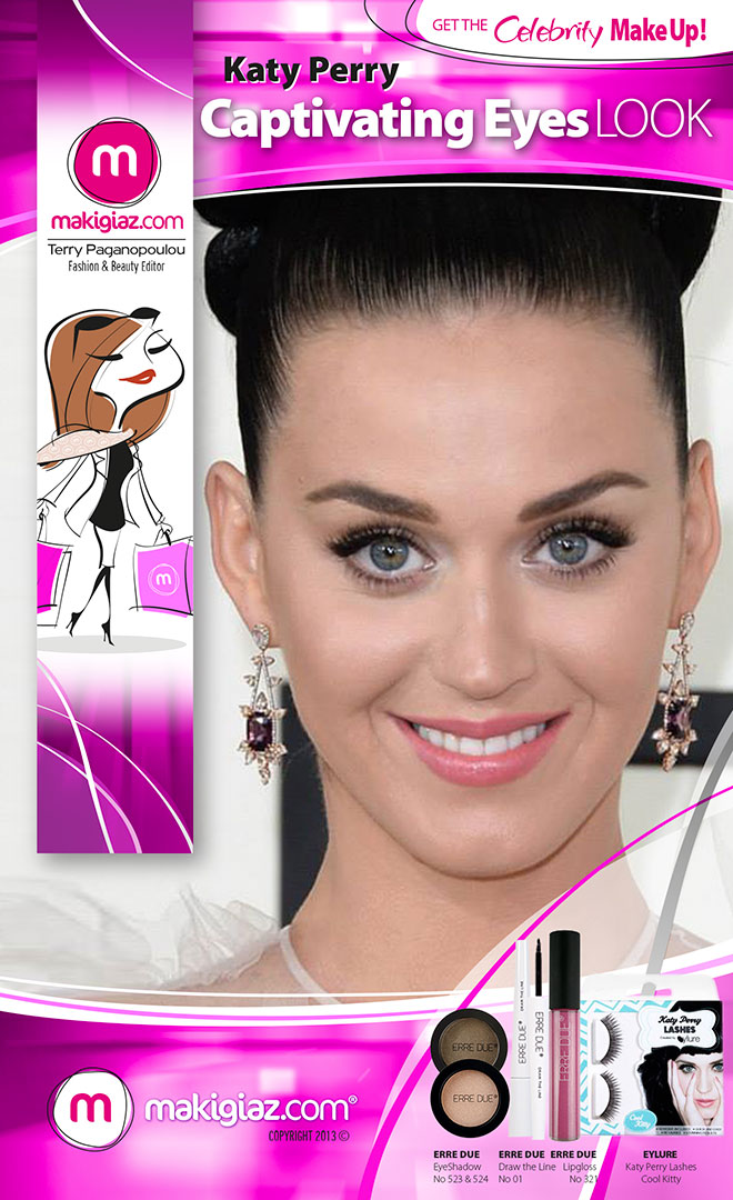 Get The Celebrity Look - Katy Perry's Captivating Eyes - Makigiaz Com